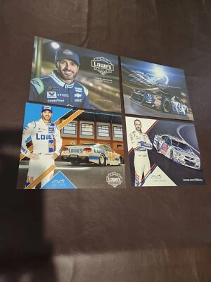 Juego de 4 cartas de héroe campeón de la Copa Nascar 7X Lowe's Racing de Jimmie Johnson 2017 #48 Foto 1 de 2