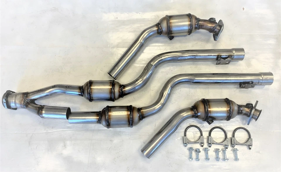 Mercedes-Benz C280 2006 2007 3,0 L tracción trasera D/S y P/S juego convertidor catalítico NUEVO Foto 1 de 1