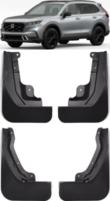 Genuine Front & Rear Molded Splash Guards Mud Flaps For 2024-2025 Honda CR-V CRV - Image 1 of 4