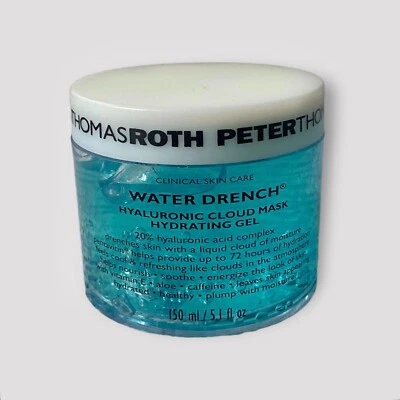 Peter Thomas Roth Water Drench Hyaluronic Cloud Mask Hydrating Gel 150 ml NWOB - Image 1 of 4