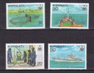 Kiribati 1981 industrie de la pêche du thon série de 4 timbres MH /TE1381 - Imagen 1 de 1