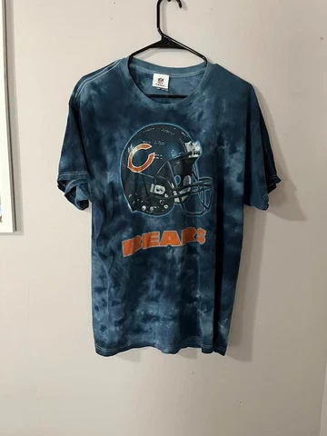 Vintage Tie Dyed Chicago Bears t-shirt Soldier Field Football Da'Bears Mike Ditk Cover