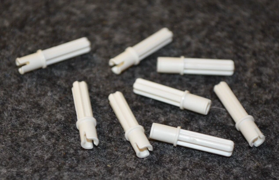 (8) Pin de buje conector blanco #3 con color ~ técnica ~ piezas nuevas de Lego ~ Foto 1 de 1