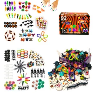 192 Pcs Halloween Toy Assortment for Halloween Prizes Bulk Toys Party Favors - Picture 1 of 12