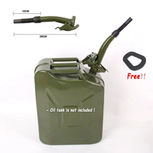 Wavian Flexible Jerry Can Spout / Nozzle built to NATO Military Spec Green New - Picture 1 of 11