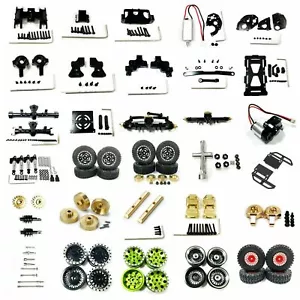 Aluminum Upgrade Parts Black Fit 1/24 RC Axial SCX24 AXI90081 AXI00001 00002 car - Picture 1 of 142