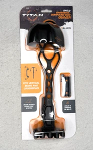 Titan Allen Shield Vertical & Crossbow Arrow Quiver Holds 4 Arrows or Bolts NEW - Picture 1 of 2