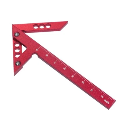 Center Finder Square Degree Right Angle Line Gauge Scribe Ruler Wood Measuri - Image 1 of 4