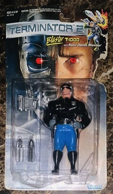 Terminator 2 Blaster T-1000 With Rapid Deploy Missiles Kenner 1991 NEW Damage - Image 1 of 2