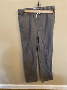 Boys Old Navy Built-In Flex Relaxed Slim Pants Stretch  Gray Sz XL 14/16 Husky - Picture 1 of 10