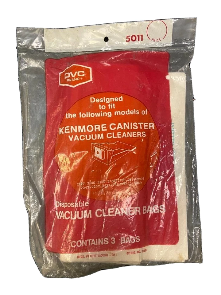 Kenmore Canister Vacuum Bags Type 5011 - Image 1 of 1