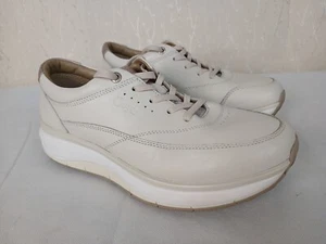 Joya Swiss Technology Women Size 8 Leather Venice Beige/White - Picture 1 of 24