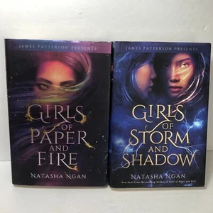GIRLS OF PAPER AND FIRE SERIES: Lot of 2 HB Books by Natasha Ngan Young Adult - Picture 1 of 7