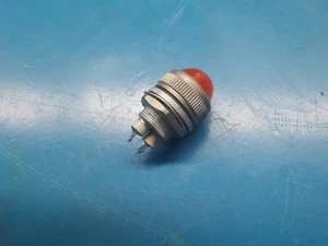 Vintage Marconi Military Indicator Light Orange With 28v Bulb - Picture 1 of 8