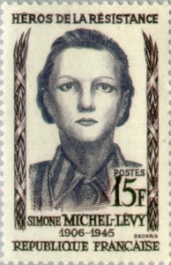 France #YT1159 MNH 1958 Simone Michel-Levy Nazi Resistance Flossenburg [881] - Picture 1 of 1