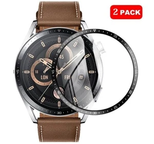 2x für Huawei Watch GT3 46mm Smartwatch Curved Film Cover Displayschutzfolie - Bild 1 von 12