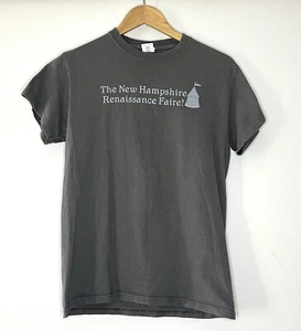 New Hampshire Renaissance Faire T-shirt Small Gray Dragon 15 Years Anniversary - Picture 1 of 4