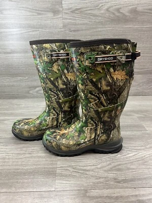 DRYSHOD Mens Wingfoot XT Waterproof Camo Hunting Boots US Size 10/10.5 - Image 1 of 4