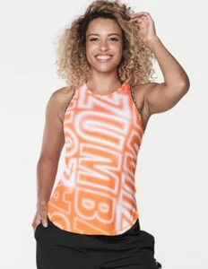 Zumba Energy High Neck Tank - Z1T000096 - M - Picture 1 of 2