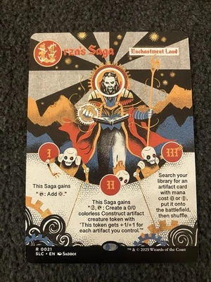 Magic MTG - Urza's Saga - Secret Lair:  Encyclopedia Of Magic Countdown Kit - Image 1 of 2