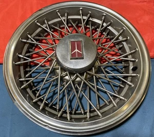 1982-1988 Oldsmobile Olds Cutlass 14" Wire Hubcap Wheel Cover 22515281 Vintage 1 - Picture 1 of 15