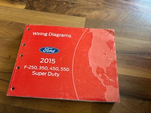 2015 FORD TRUCK F250 F350 F450 F550 SUPER DUTY Wiring Diagrams Manual_OEM_NICE! - Picture 1 of 4