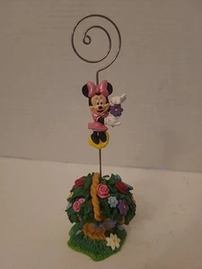 Mini Mouse Disney Picture Holder ~ Card Holder ~ Desk Holder ~ Figurine  - Picture 1 of 4