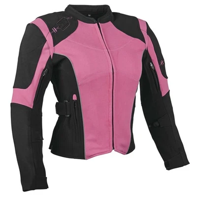 Speed & Strength Comin In Hot Textile Womens Jacket (Large, Pink/Black) - Image 1 of 3