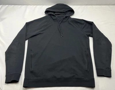 Lululemon Hoodie Mens Large Black City Sweat Pullover Workout Lounge Athleisure - Image 1 of 4