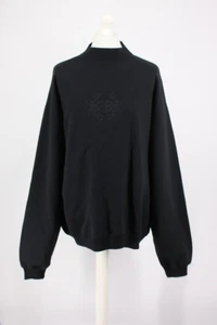 SUDADERA DE GRAN TAMAÑO BALENCIAGA UNFIT PARA HOMBRE LEONES LAUREL NEGRA UK M PRECIO DE VENTA SUGERIDO POR EL FABRICANTE 600 EP - Imagen 1 de 8