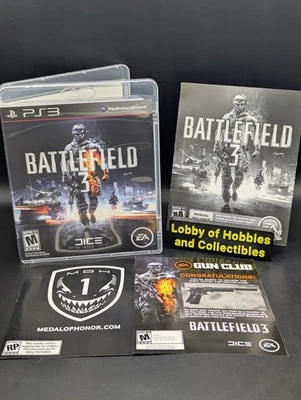 Battlefield 3 ( Sony PlayStation 3 ) CIB - Mint Disc - Pristine - Tested  - Image 1 of 4