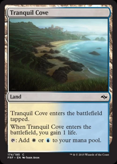Tranquil Cove -Foil Light Play MTG Fate Reforged - Image 1 of 1