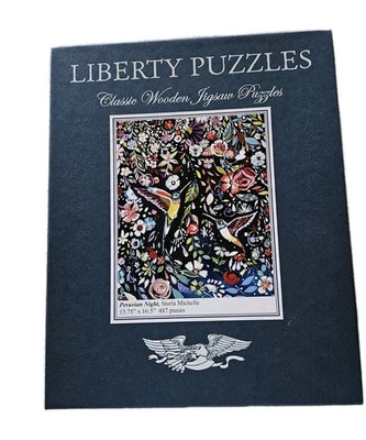 Liberty Wooden Jigsaw Puzzle ~Peruvian Nights~ 487 Pcs.  Complete.  Excel. Cond. - Image 1 of 3