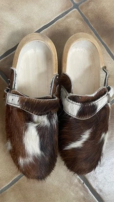 Original Allgäuer Kuhfellschuh, Gr. 41 - Bild 1 von 4