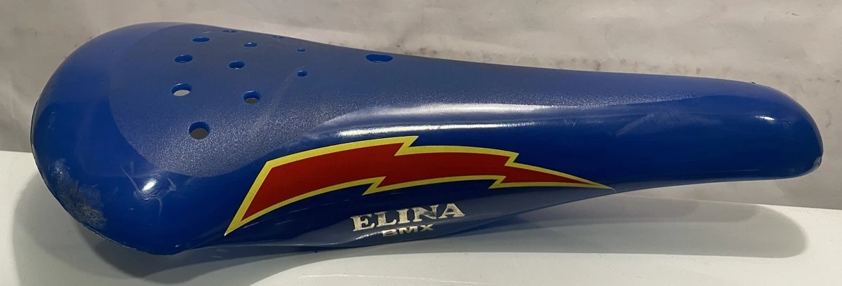 BMX Bike-Old School Blue Saddles, Seat Vintage Bike Parts for sale