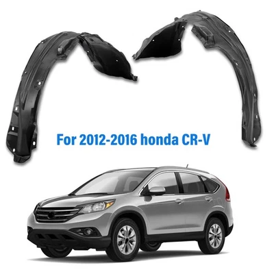 Fender Liner For 2012 2013 2014-2016 Honda CR-V Front Driver and Passenger Side Foto 1 de 4