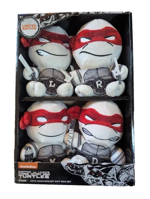 Peluche Tomy Club Mocchi Mocchi Teenage Mutant Ninja Turtles 40 aniversario 4 piezas Foto 1 de 3
