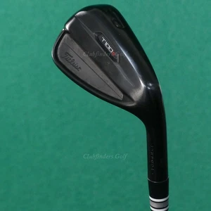 Titleist 2021 T100s Black Forged PW Pitching Wedge AMT Black Onyx Steel Stiff - Picture 1 of 3