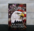 We Stand For Our Flag - Refrigerator / Toolbox Magnet - All American Man Cave