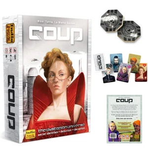 Indie Boards and Cards Coup (The Dystopian Universe) Family Party Card Game HOT