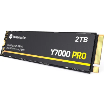 Yottamaster 1TB 2TB SSD M.2 PCIe 4.0 M.2 2280 NVMe Interne Solid State Drive