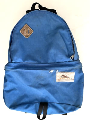 KELTY SOFT PACK Mochila Vintage AZUL NYLON Caminata Campamento Paquete de Día HECHO EN EE. UU. Foto 1 de 4