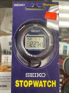 Seiko 10 Lap/Split Memory Stopwatch - Picture 1 of 2