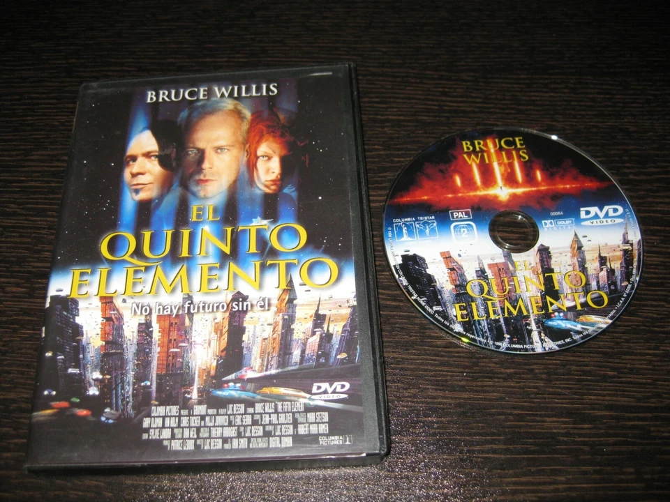 EL QUINTO ELEMENTO DVD BRUCE WILLIS GARY OLMAN MILLA JOVOVICH CHRIS TUCHER - Imagen 1 de 1
