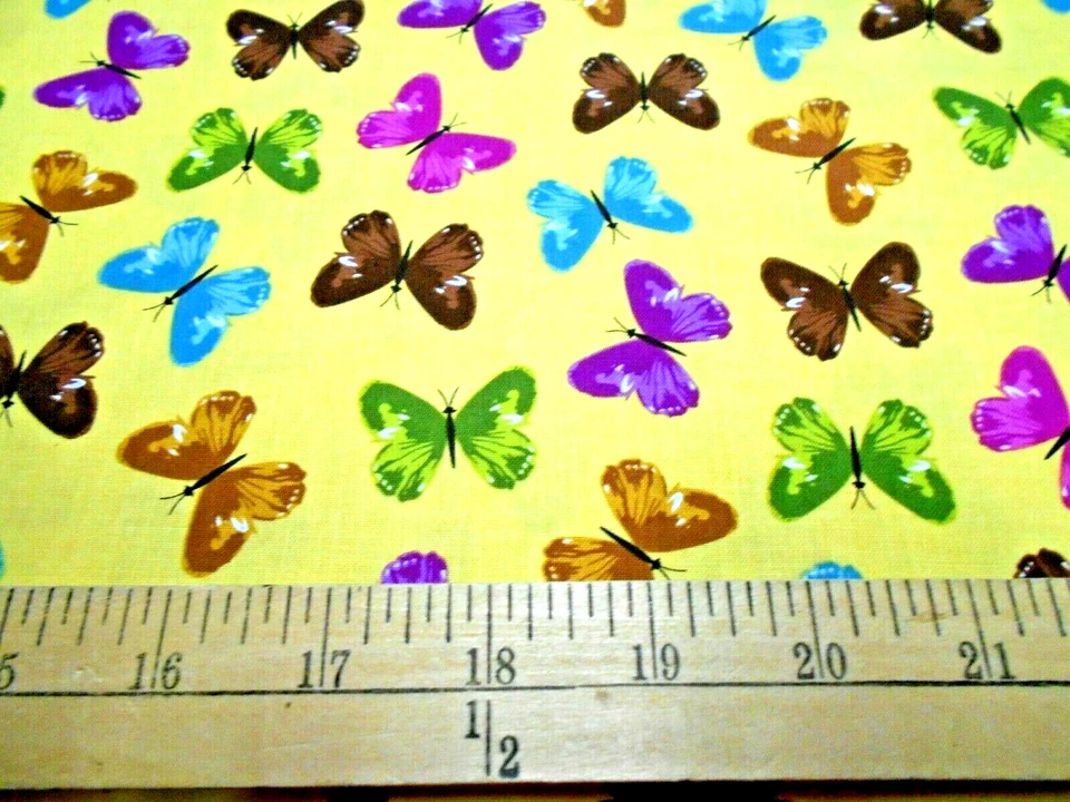 1码Michael Miller飘扬蝴蝶面料  — 第 1/1 张图片