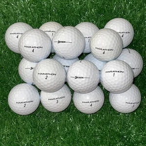 50 Srixon Marathon White Used Golf Balls - 4A Grade AAAA - Picture 1 of 9