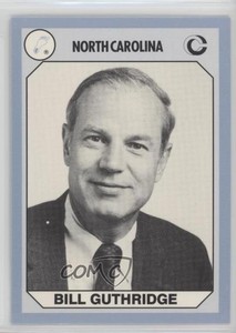 1990 Collegiate Collection North Carolina Tar Heels Bill Guthridge #117