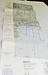 ONC F-2 Aeronautical Map 1985 Albania, Austria, Czechoslovakia, Germany, Europe - Picture 1 of 2