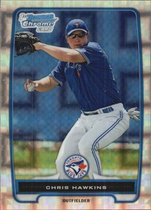 2012 (BLUE JAYS) Bowman Chrome Prospects X-Fractors #BCP138 Chris Hawkins