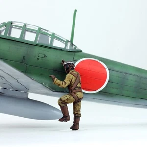 (Pre-Order) ProPainted 1:48 Japanese Pilot WW2 #8 (No Aircraft) - Picture 1 of 9